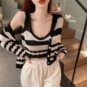 針織外套&短版針織背心