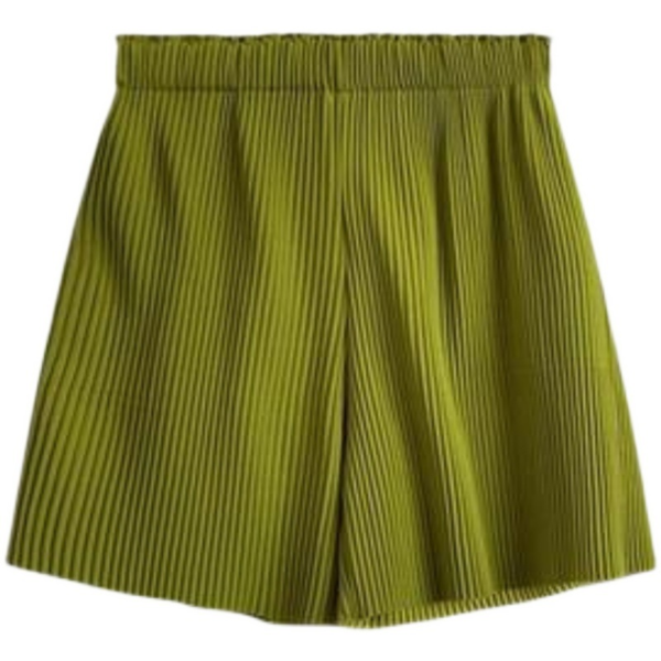 百褶寬休閒短褲寬鬆韓版五分褲