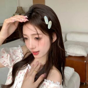 網美拍照必備！仙氣復古髮飾 (度假/野餐) - 氛圍感髮夾 / 韓系頭飾